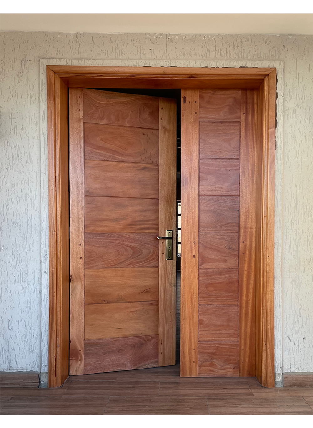 mahogany front door Kenya