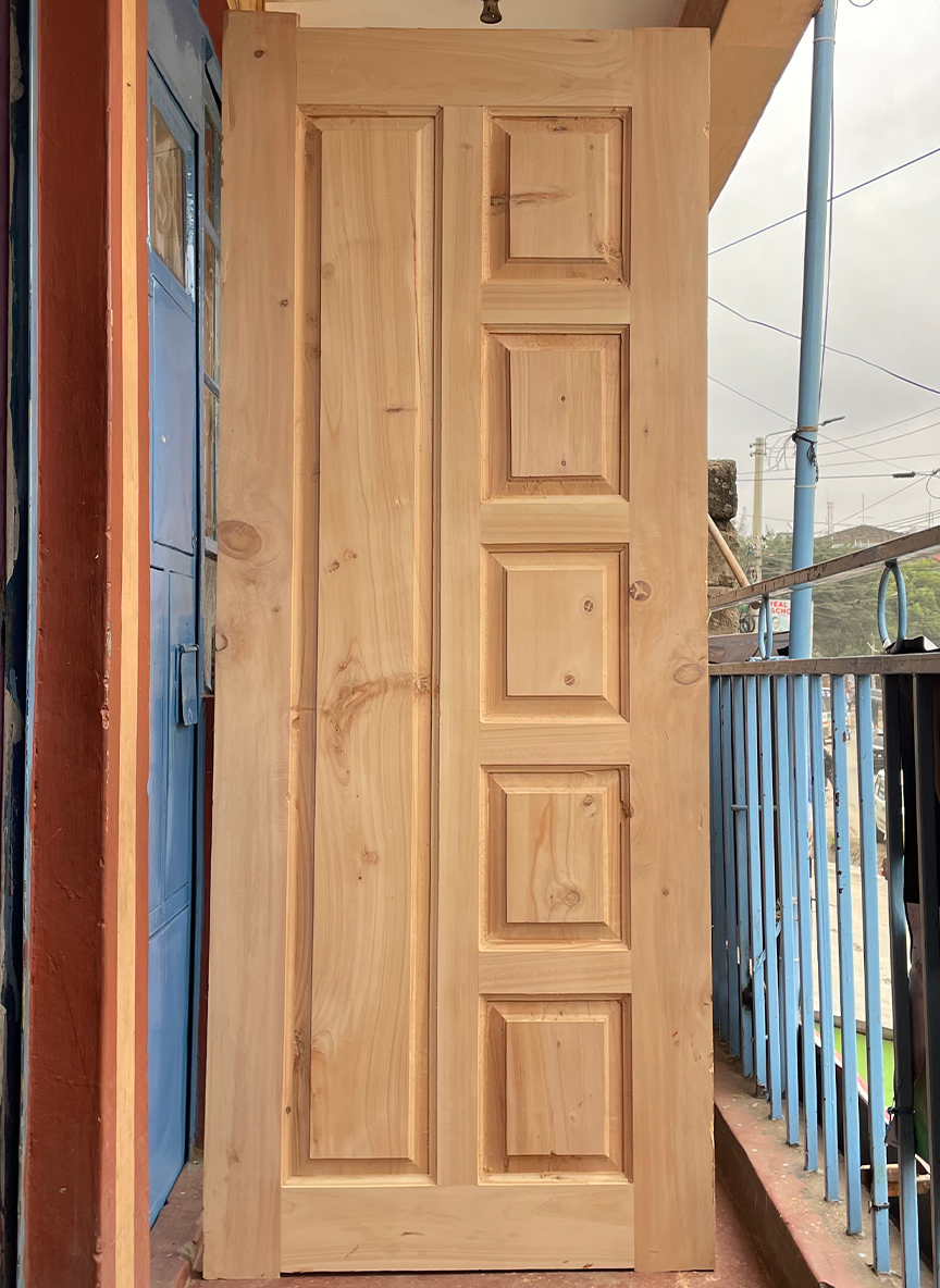 Cyprus 6 Panel Solid Door(long design) - 1 of 2