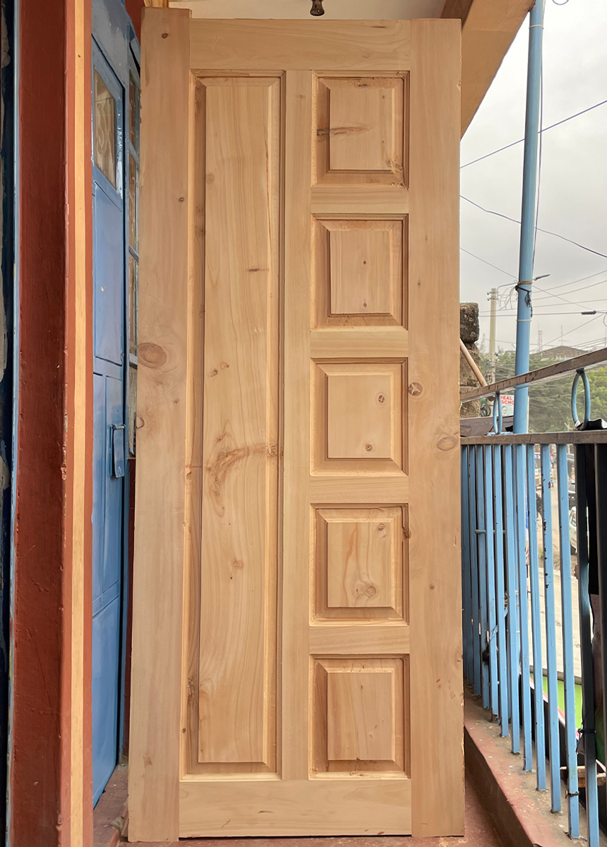 Cyprus 6 Panel Solid Door(long design) - 1 of 2