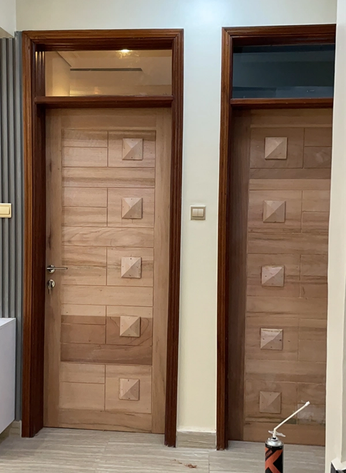 Solid Diamond Mahogany Door