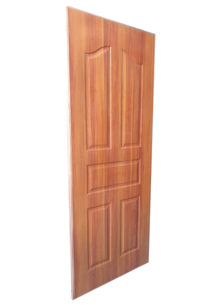 Reinforced 5 panel timber door - 1 of 2