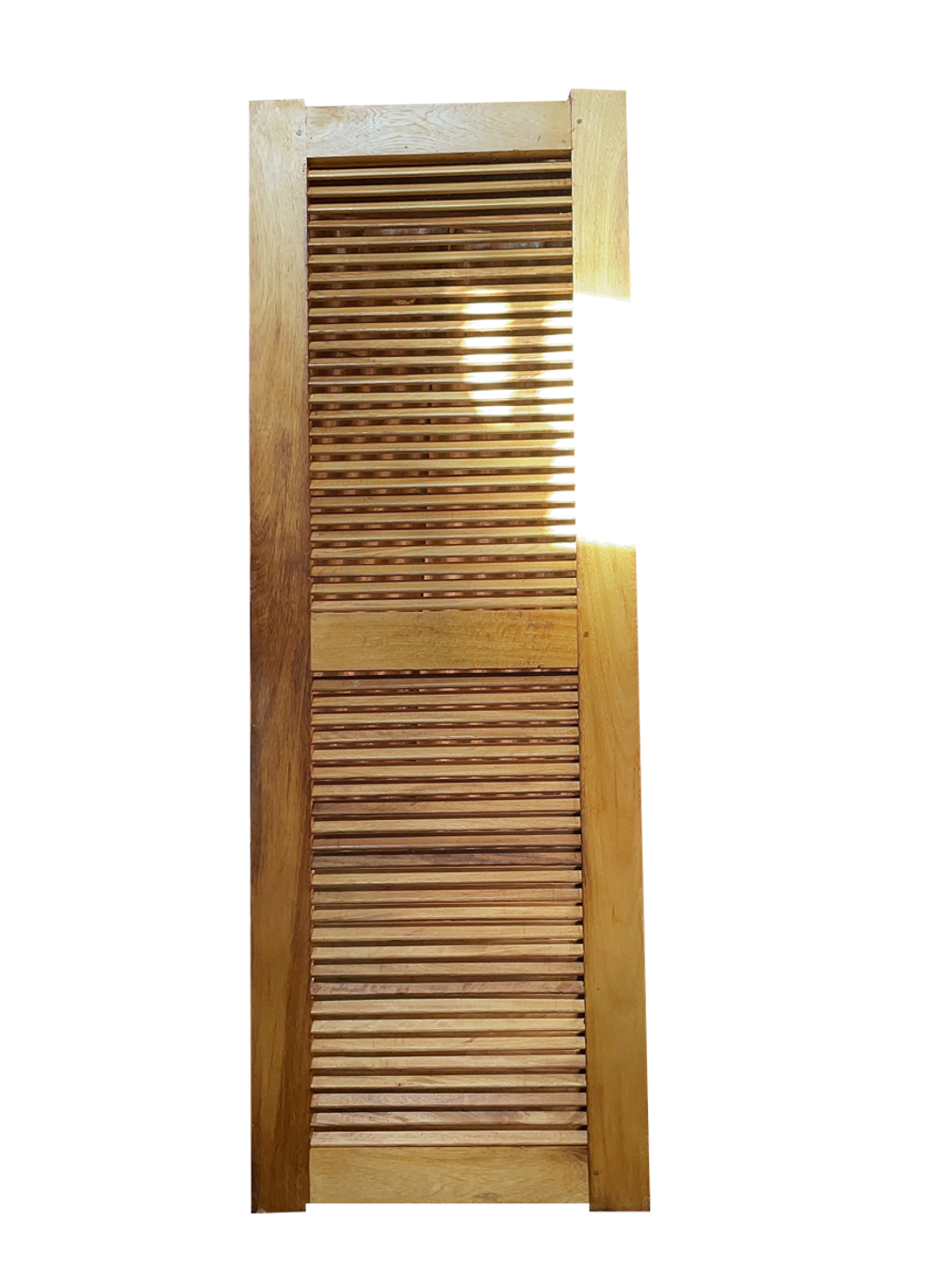 Mvuli louvers door