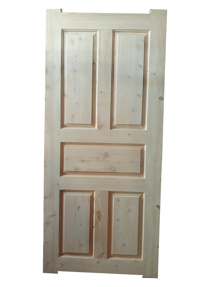 Cypress 5 Panel Solid Door in Kenya - 2 of 2
