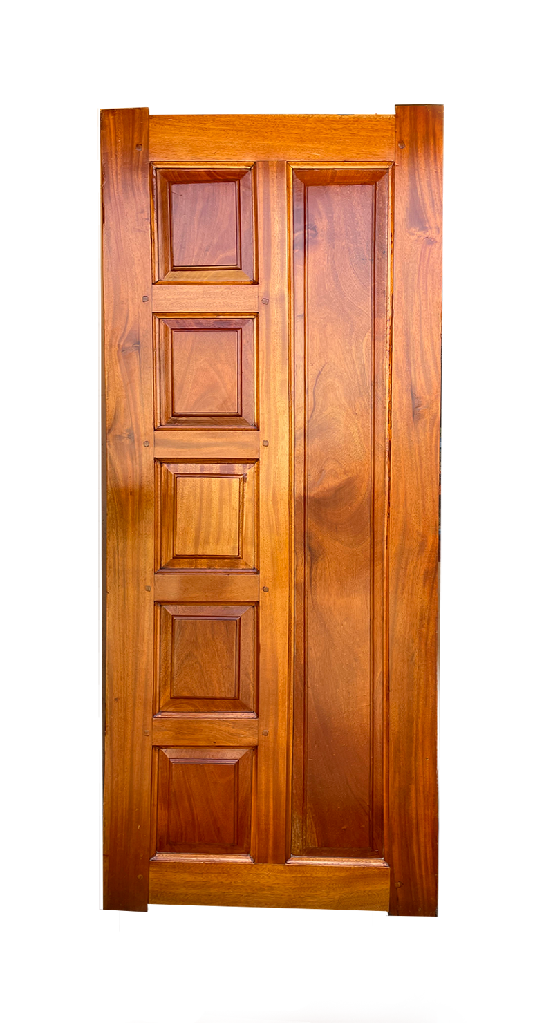 Mixed 6 Panel Solid Mahogany  Doors by Olet Hardware