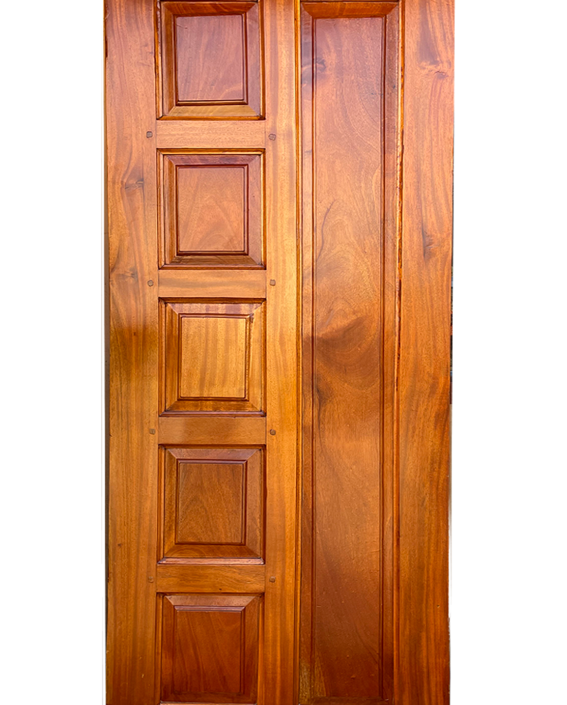 Mixed 6 Panel Solid Mahogany Doors by Olet Hardware