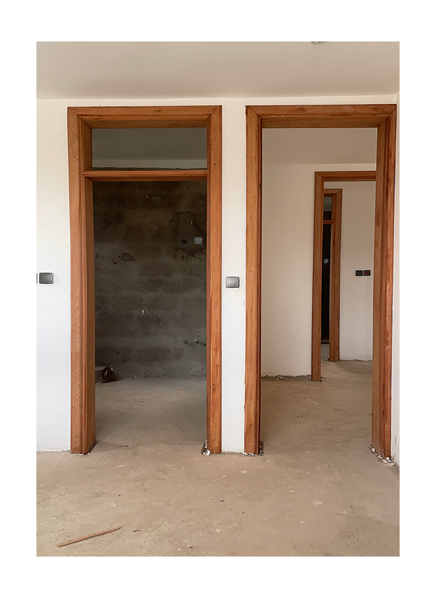 Solid Mahogany Door Frames by Olet Hardware