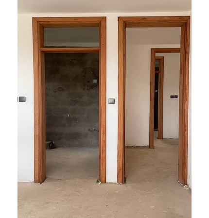 Solid Mahogany Door Frames - View 1