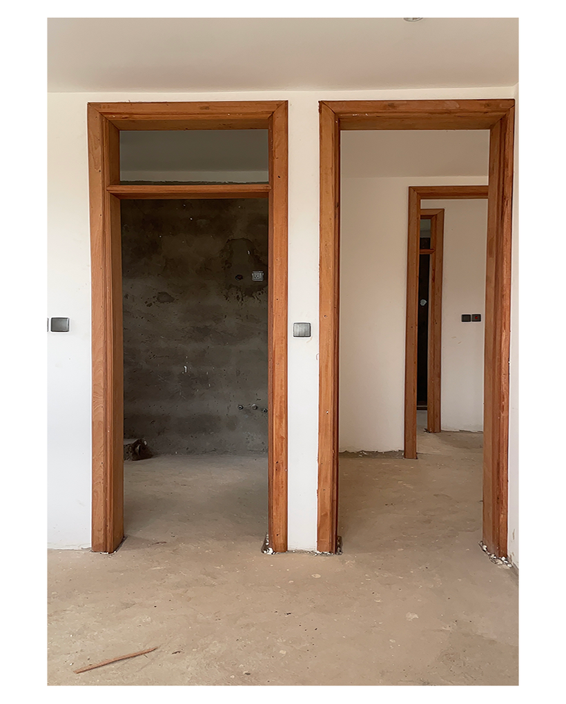 Solid Mahogany Door Frames by Olet Hardware