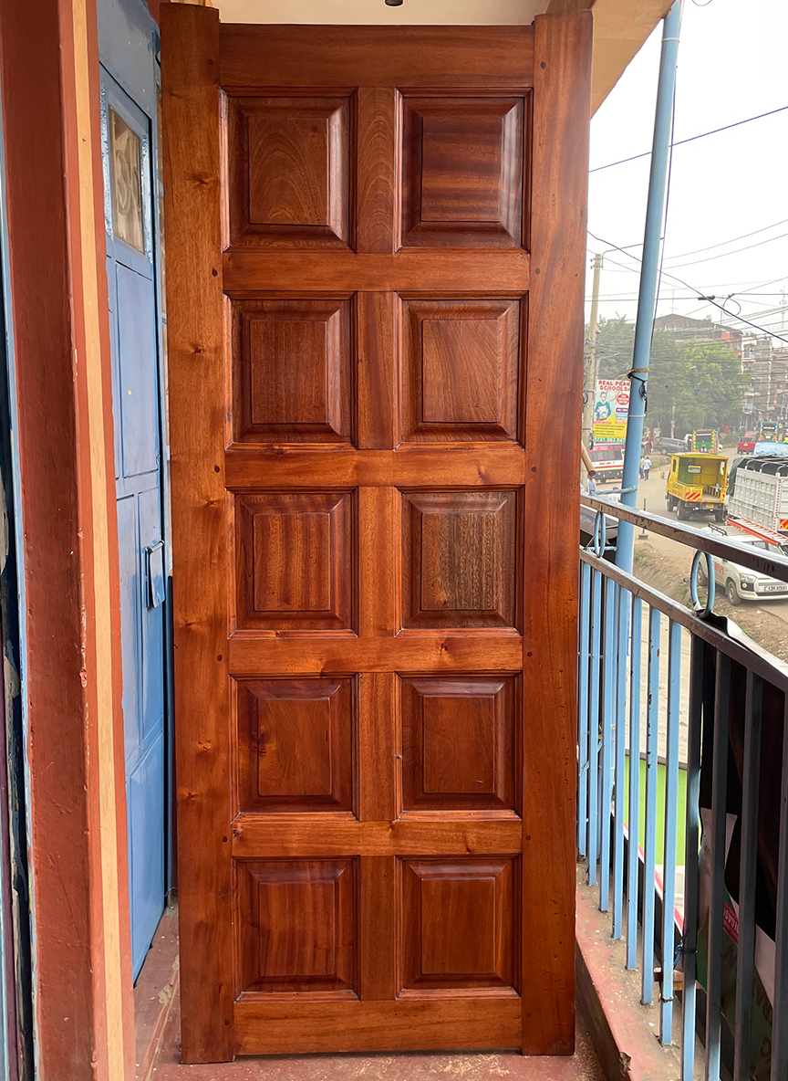 Mahogany panel door