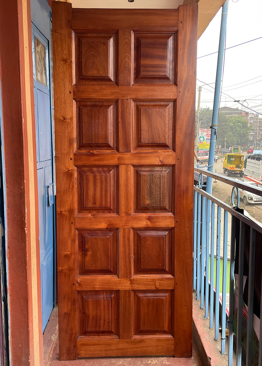 Mahogany panel door - 1 of 3