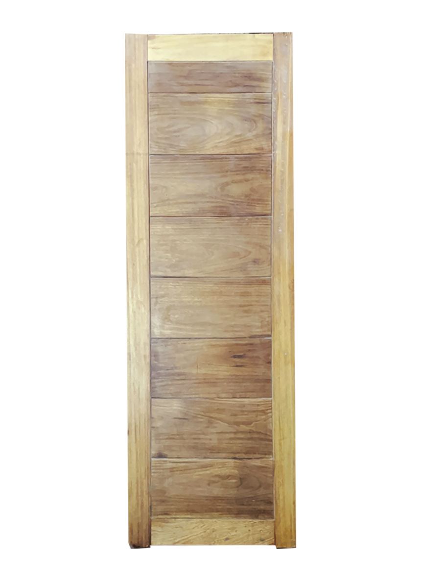 Tongue and groove Mvuli door Kenya - 1 of 2