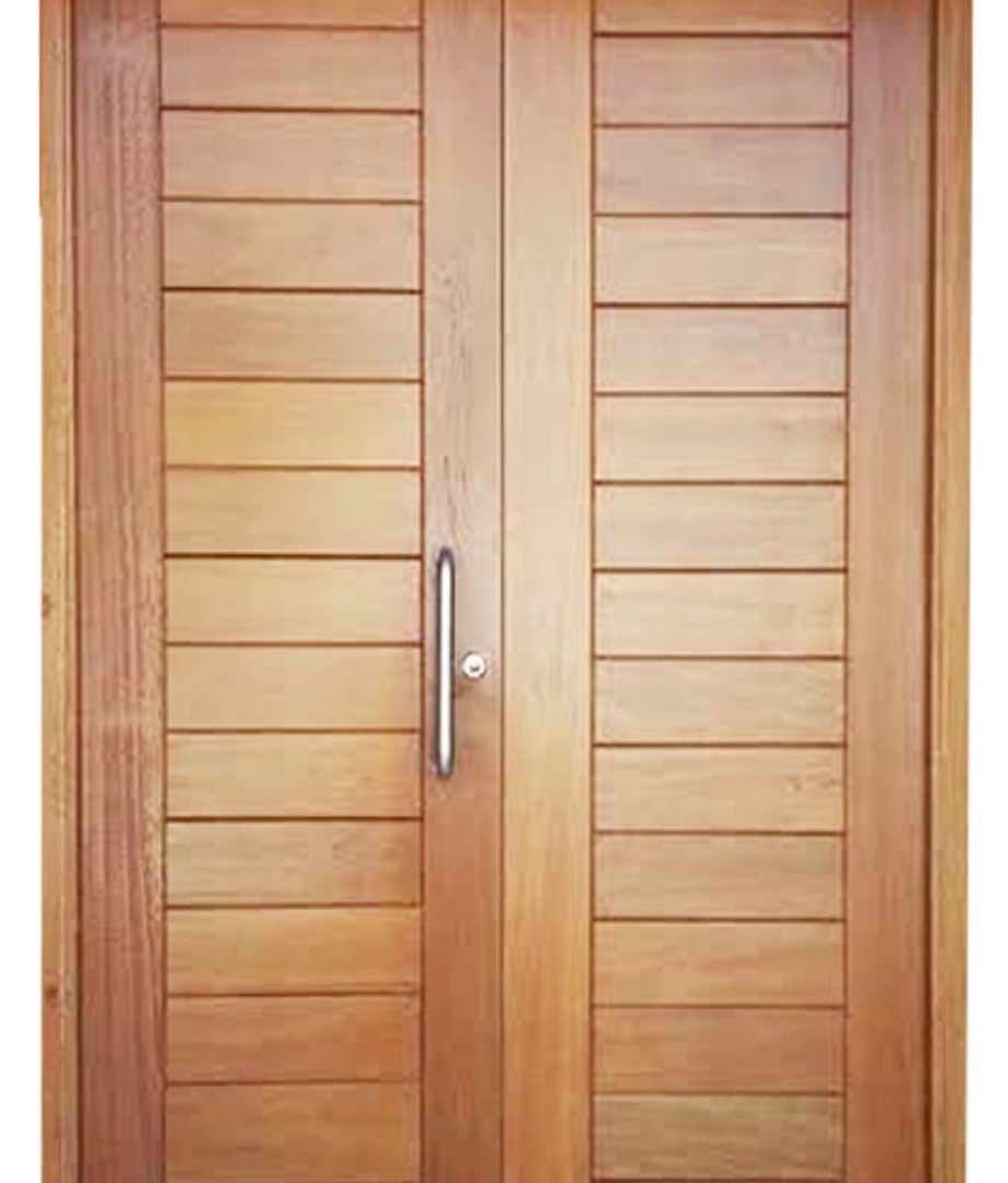 Double Mahogany T&G Doors by Olet Hardware