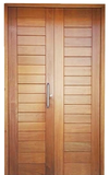 Double Mahogany T&G Doors- view-0