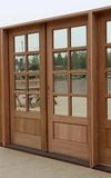 Entry Mahogany French Doors- view-2