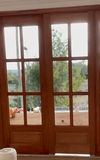 Entry Mahogany French Doors- view-0