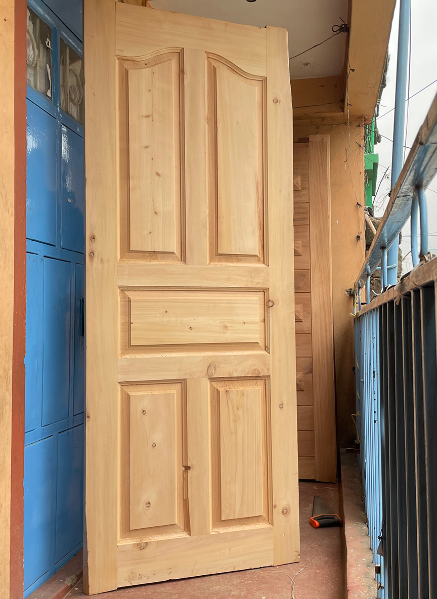 Cypress 5 Panel Solid Door in Kenya - 2 of 2