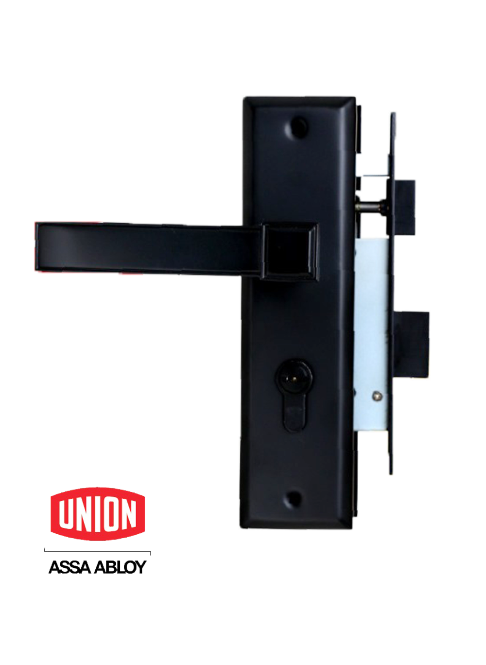 58mm cylinder lockset F707 black