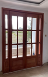 Solid Mahogany French Entry Doors-view-3