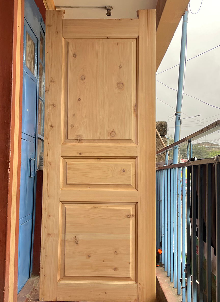 3 Panel Cyprus Door - 1 of 3