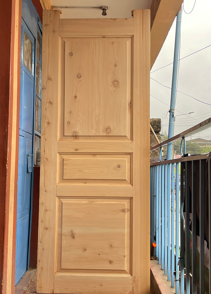3 Panel Cyprus Door - 1 of 3
