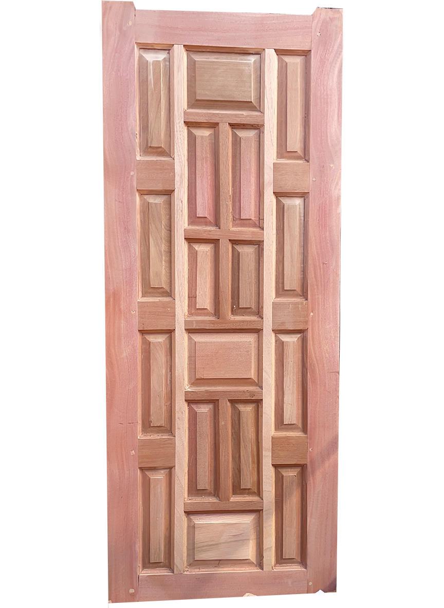 Custom panel hardwood door - 1 of 2