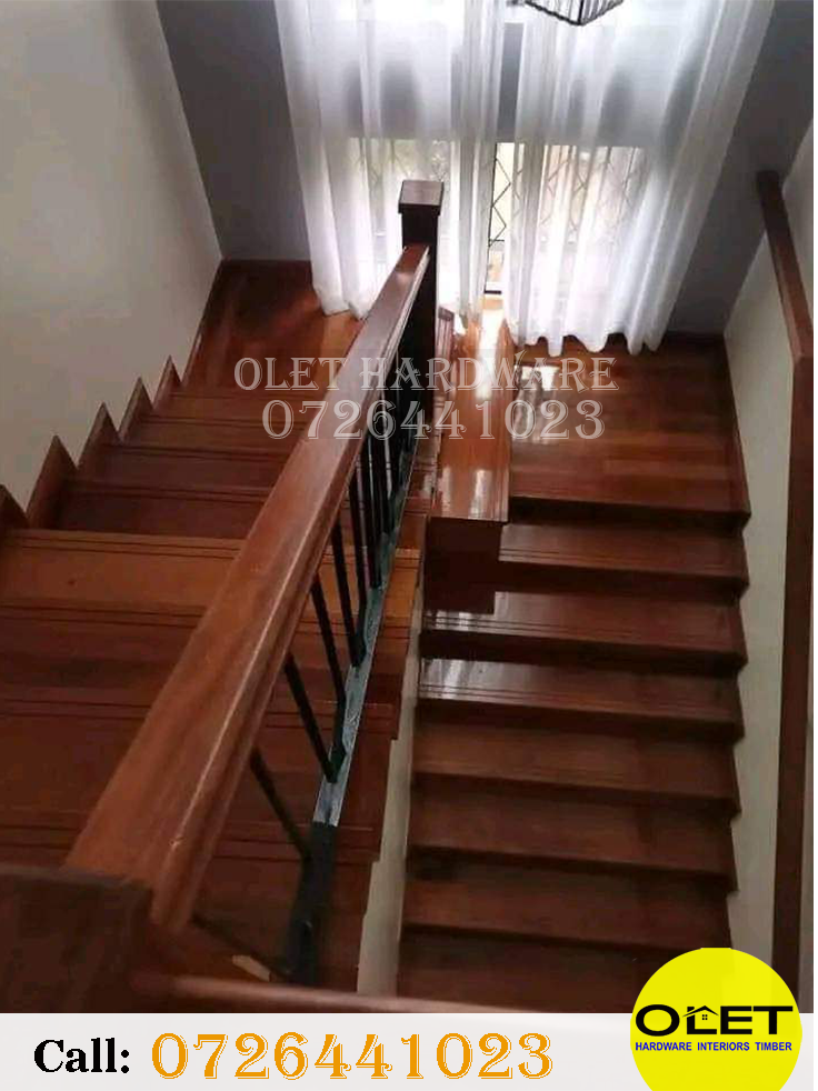 Mahogany Stairs