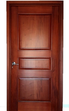 3 Panel Mahogany Door- view-0
