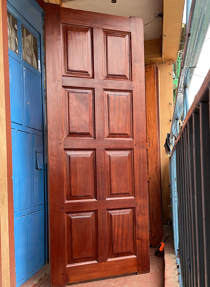 Mahogany 6 panel equal design - 1 of 2