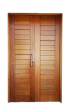 Double solid TNG mahogany door-view-0