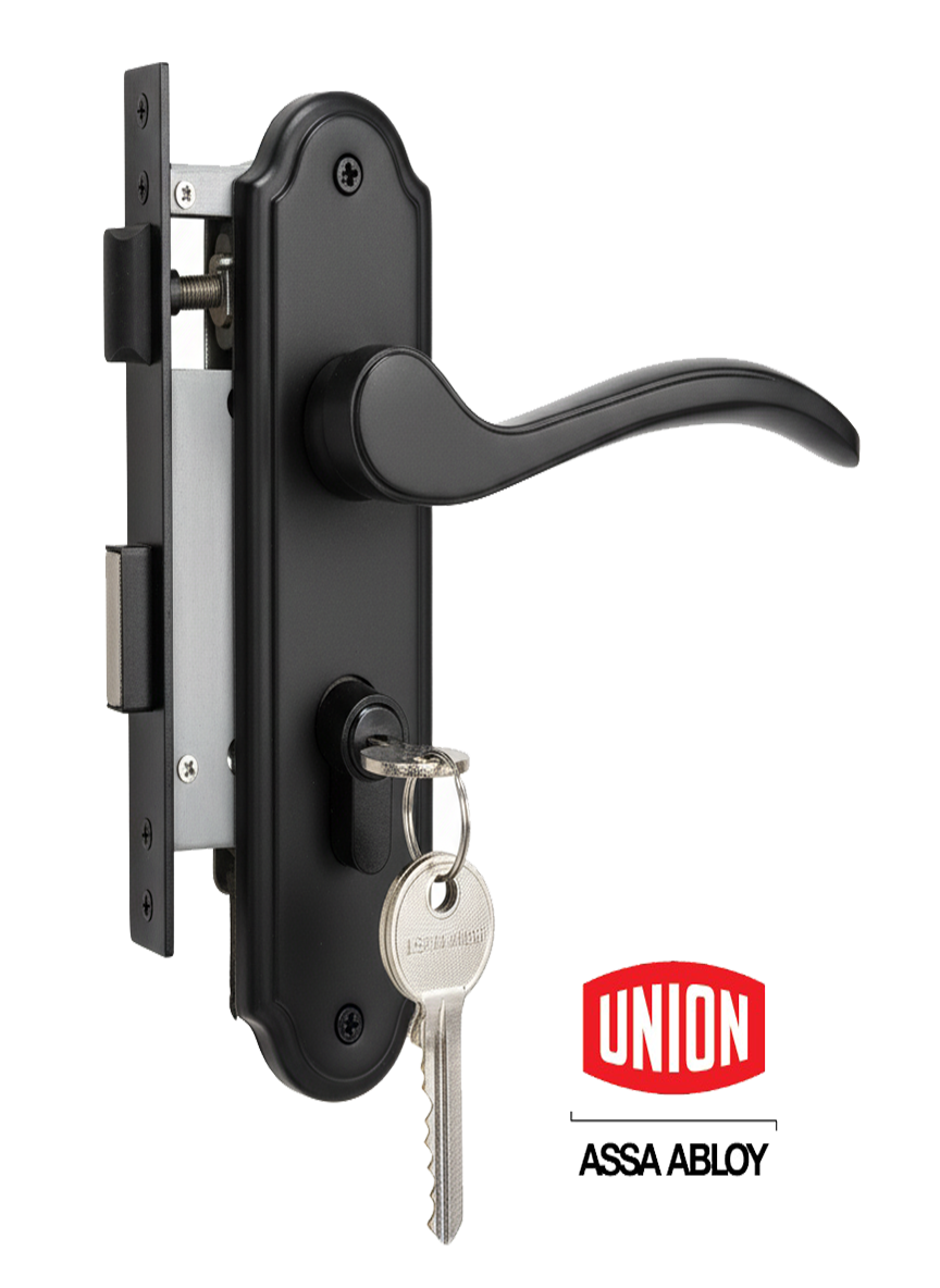 Union S-handle door lock set - 1 of 3