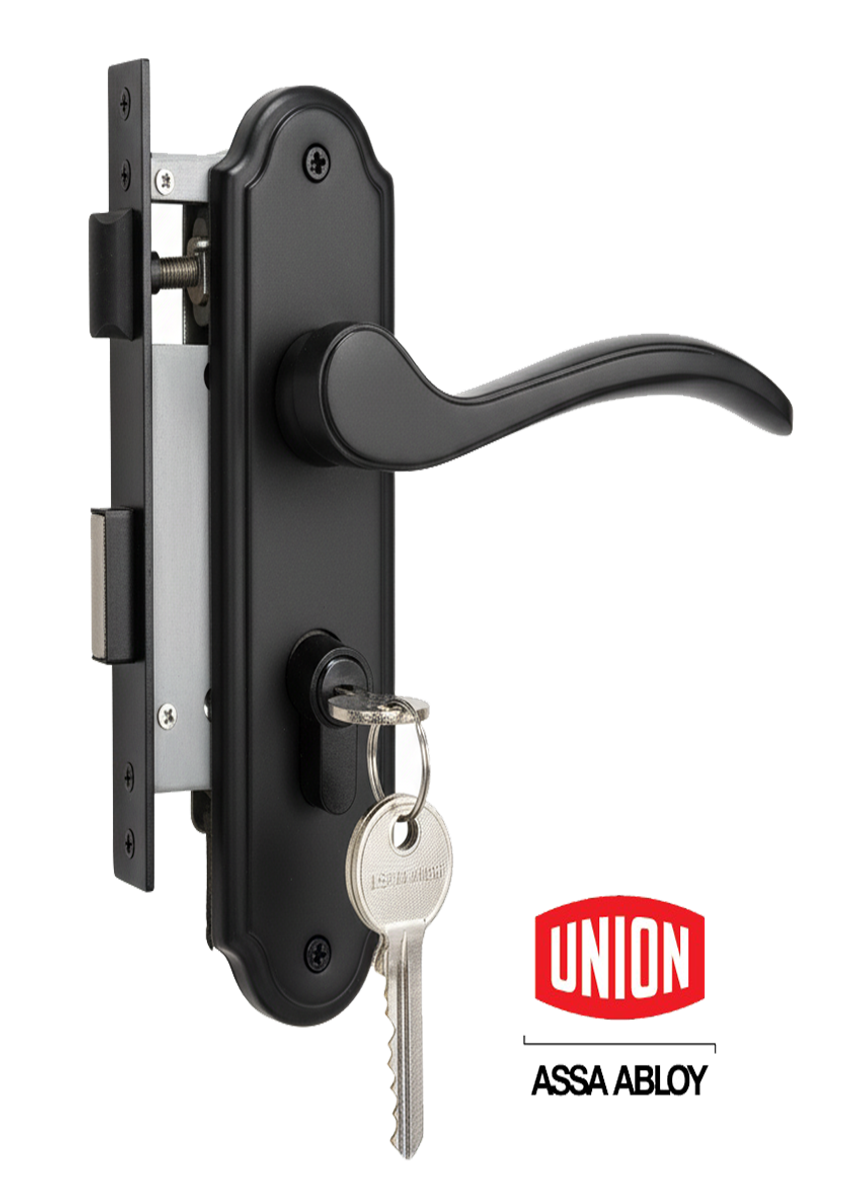 Union S-handle door lock set - 1 of 3
