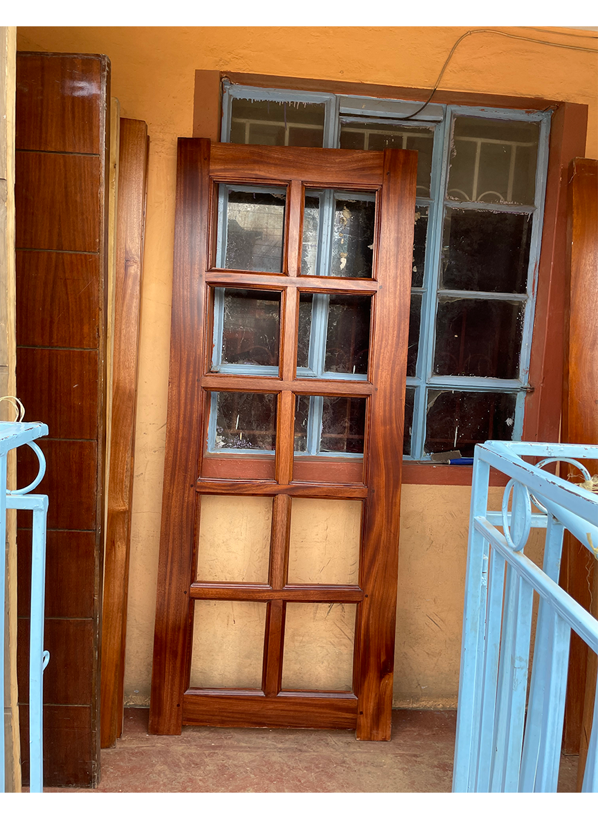 Wooden French doors - 3 of 3