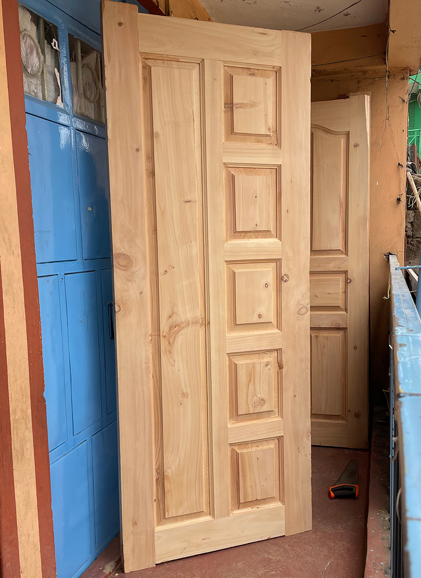 Cyprus 6 Panel Solid Door(long design) - 2 of 2