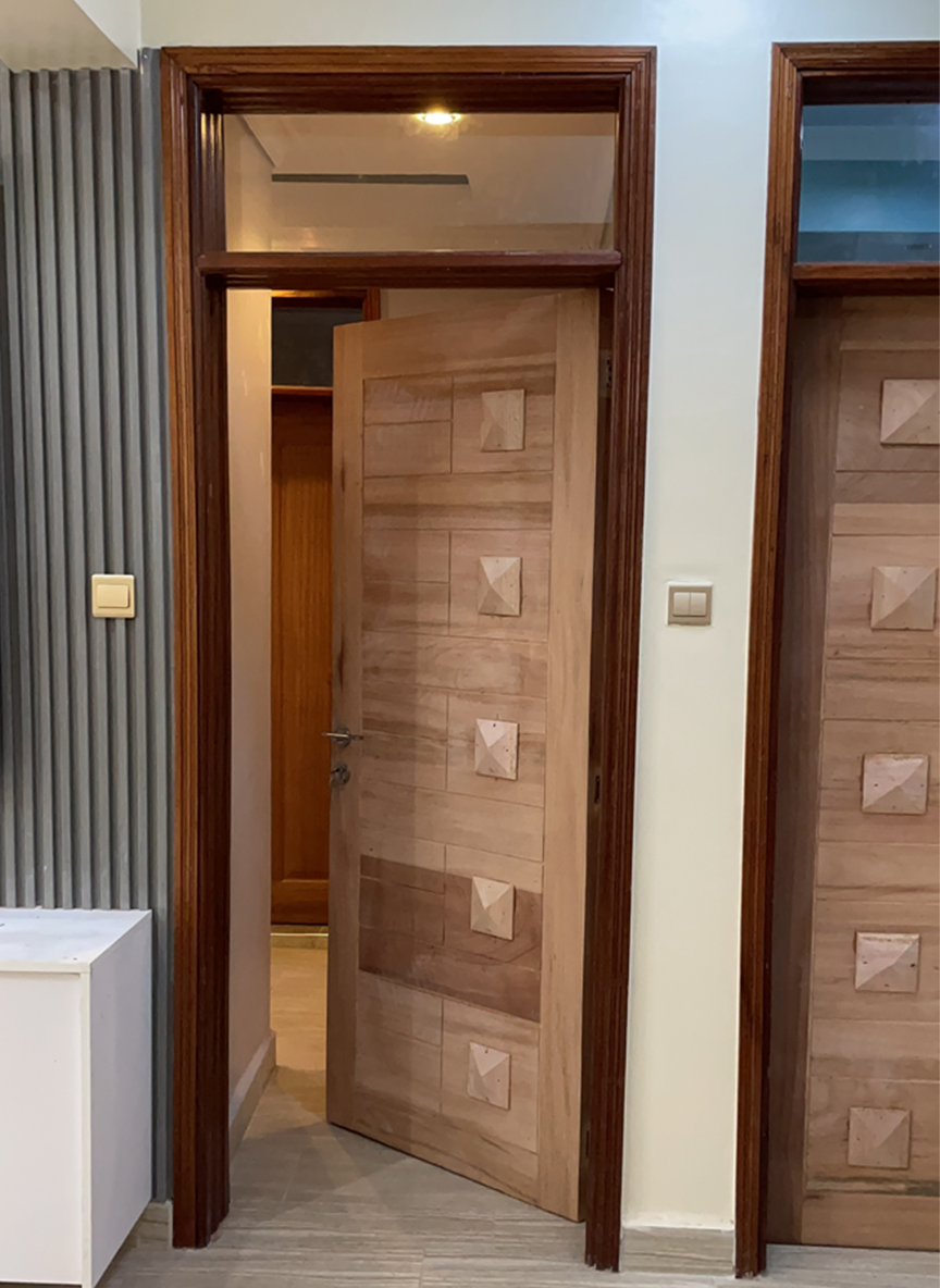 Solid Diamond Mahogany Door - 3 of 3