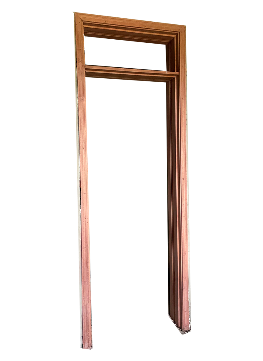 8ft mahogany wooden door frame - 1 of 2