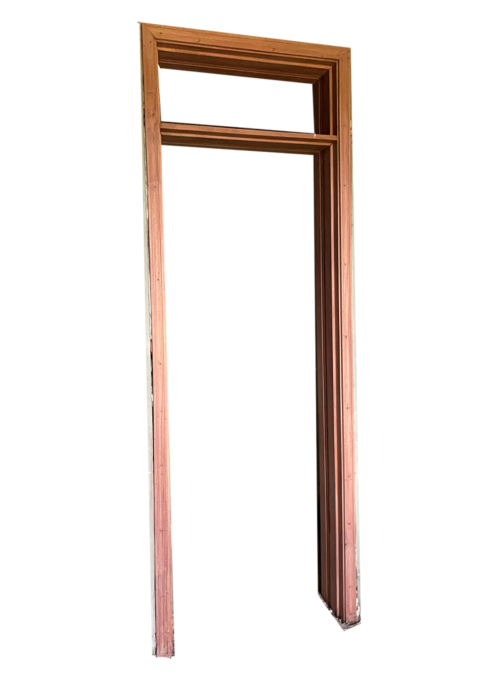 6x2 ventilated mahogany door frame