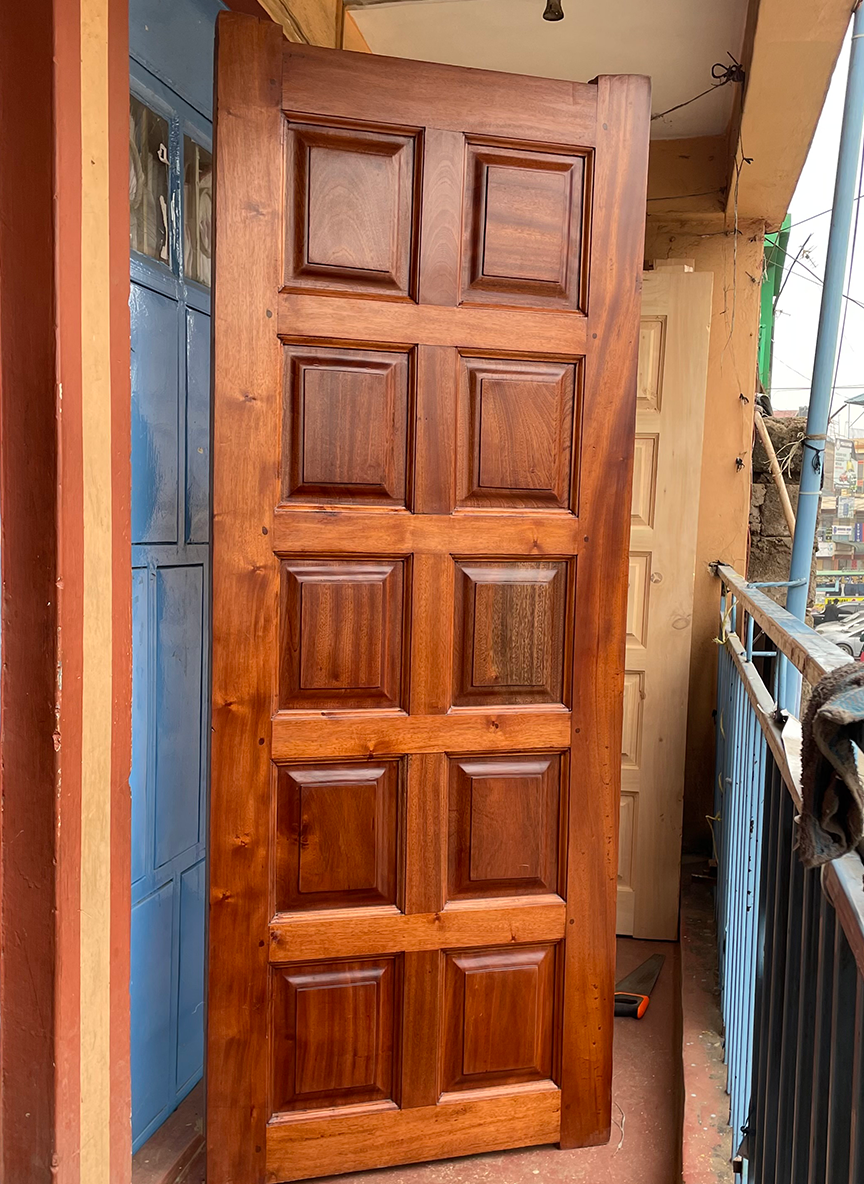 Mahogany panel door - 3 of 3