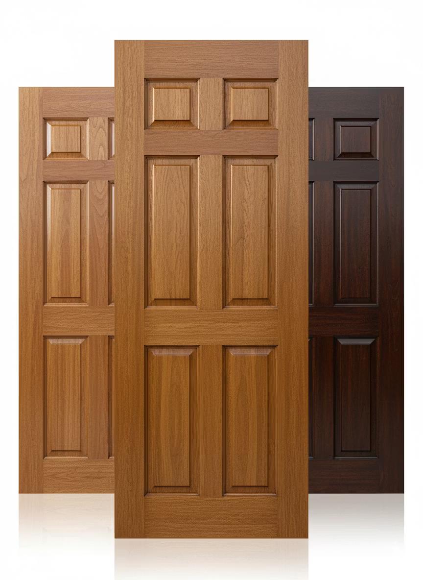 Standard Mahogany 6 Panel S.   by Olet Hardware