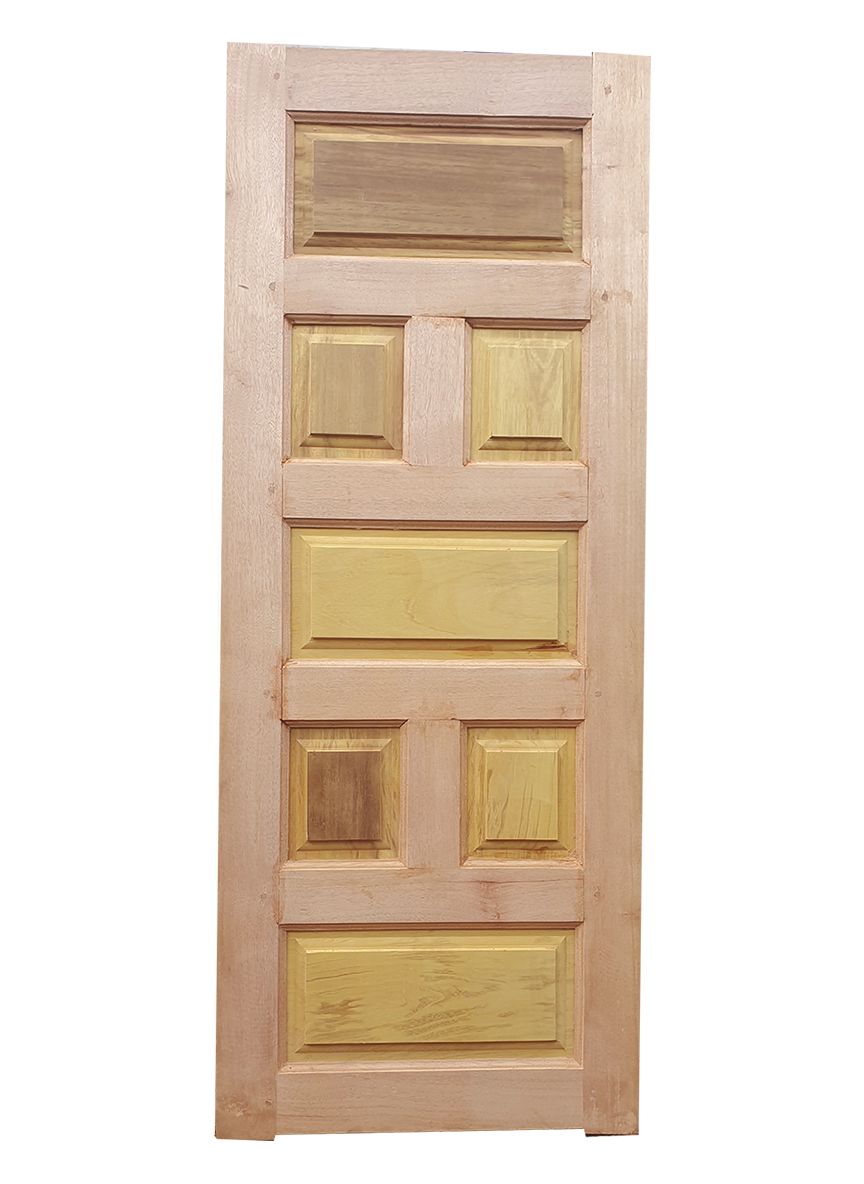 Hybrid hardwood 7 panel door Ken - 1 of 1