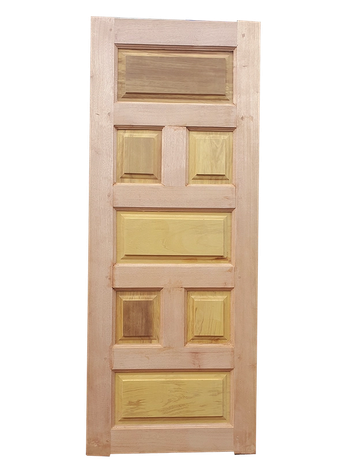 Luxury wooden panel door