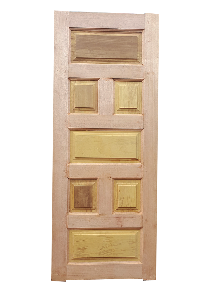 Hybrid hardwood 7 panel door Ken - 1 of 1