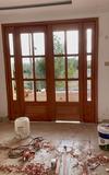 Entry Mahogany French Doors- view-4