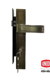 Union Antique main door Lock with Heavy duty High quality Handles complete set-view-0