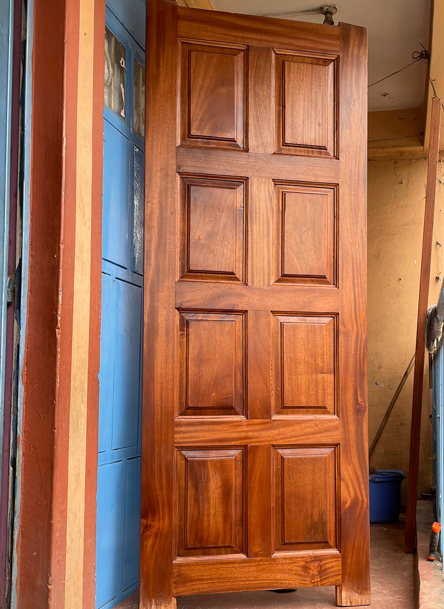 mahogany door - 3 of 3