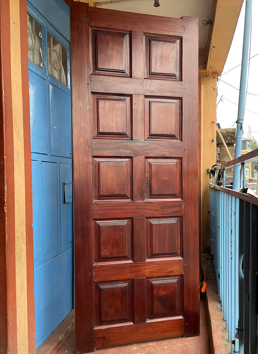 Mahogany panel door - 2 of 2
