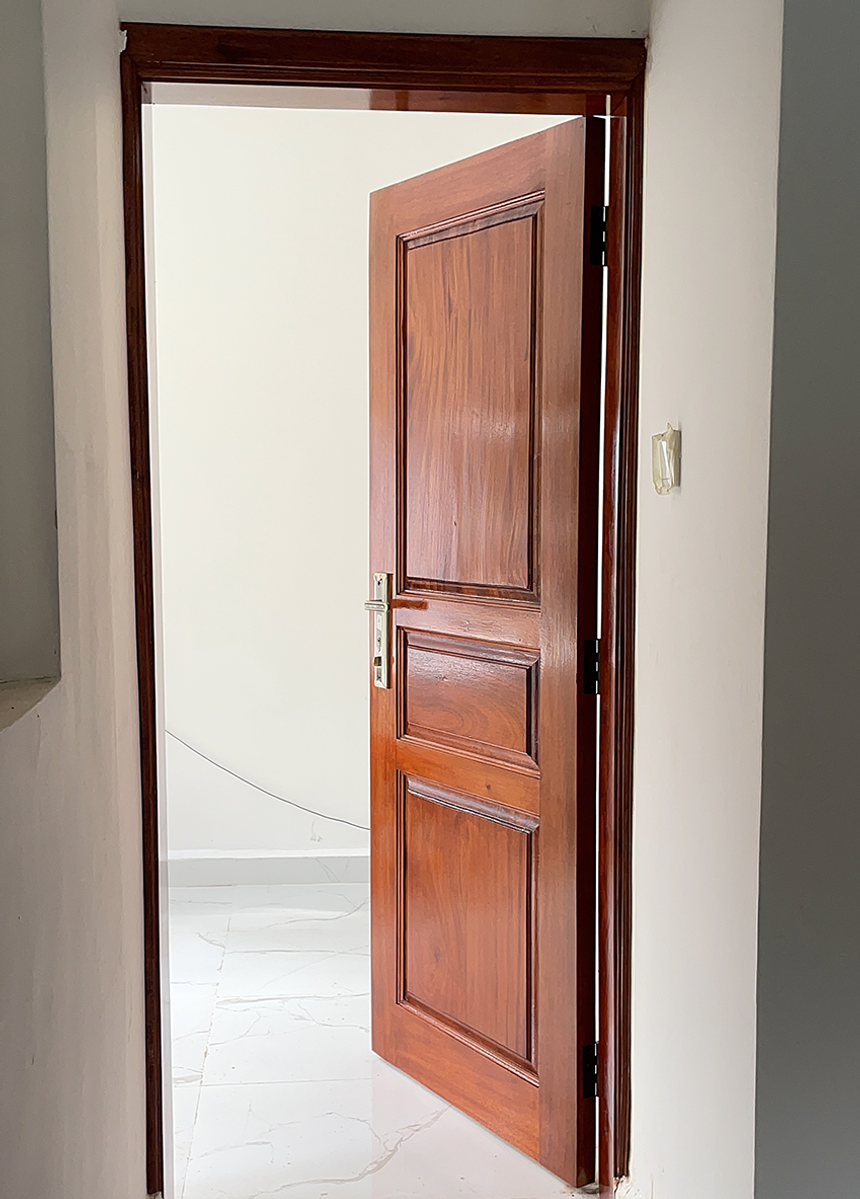 3 Panel Solid Mahogany - 1 of 3