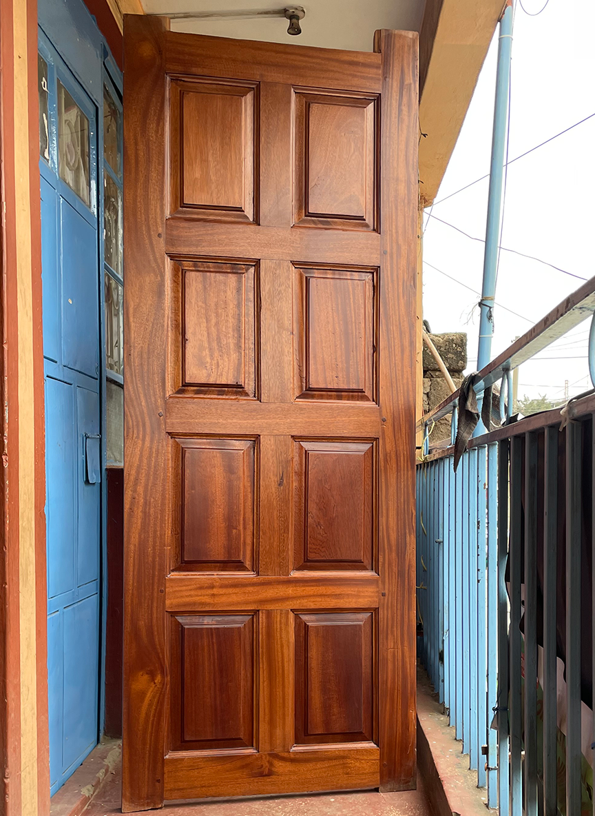 Mahogany panel door - 2 of 2