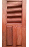 Mahogany Louvoured Doors- view-0