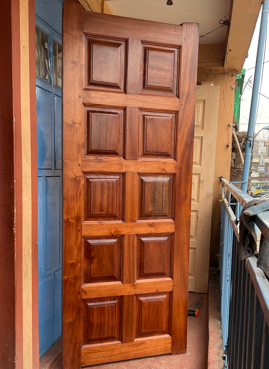 Mahogany panel door - 2 of 3