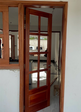 Mahogany French doors Kenya